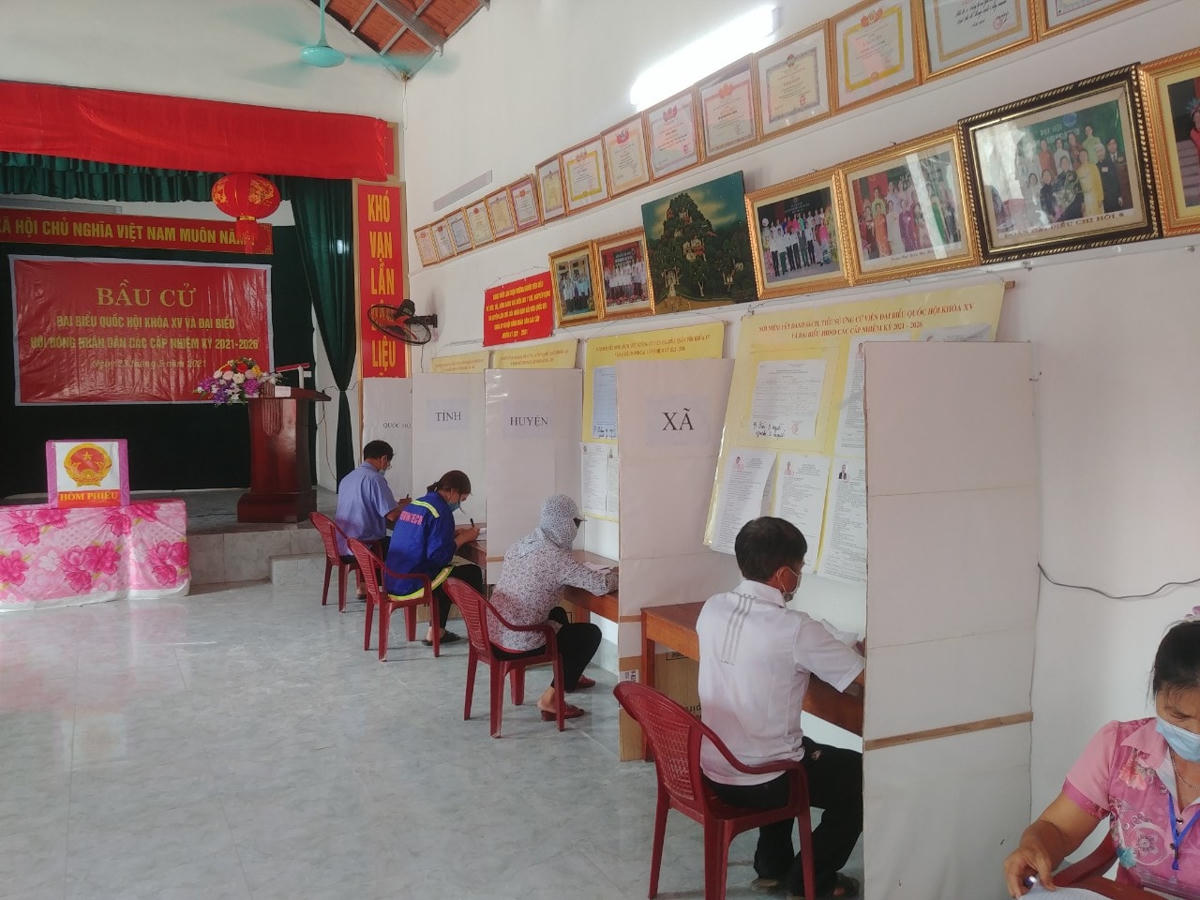Những đơn vị bầu thiếu đại biểu sẽ phải bầu lại vào ngày 6/6 tới.