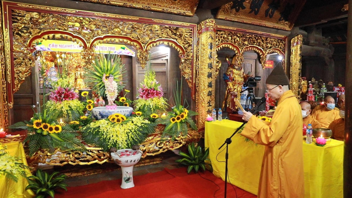 Quang cảnh buổi lễ.