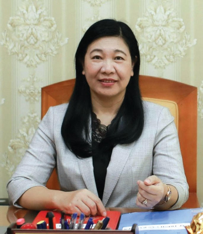 Bà Nguyễn Lan Hương.  