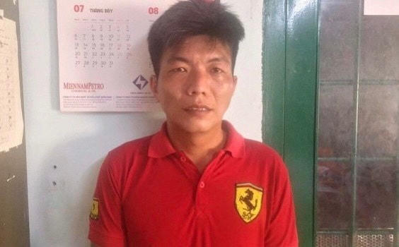 Đối tượng Trần Gia Đức.