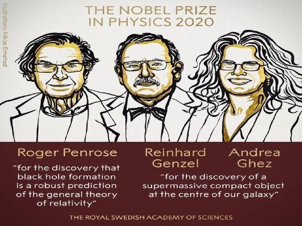 Giải Nobel Vật lý 2020 vinh danh 3 nhà khoa học Anh, Đức và Mỹ