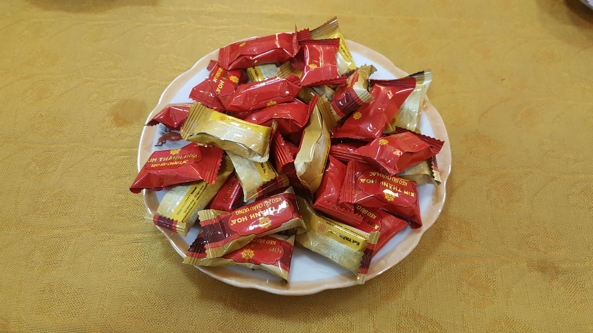 Kẹo lạc Sìu Châu, một trong những đặc sản của Nam Định.
