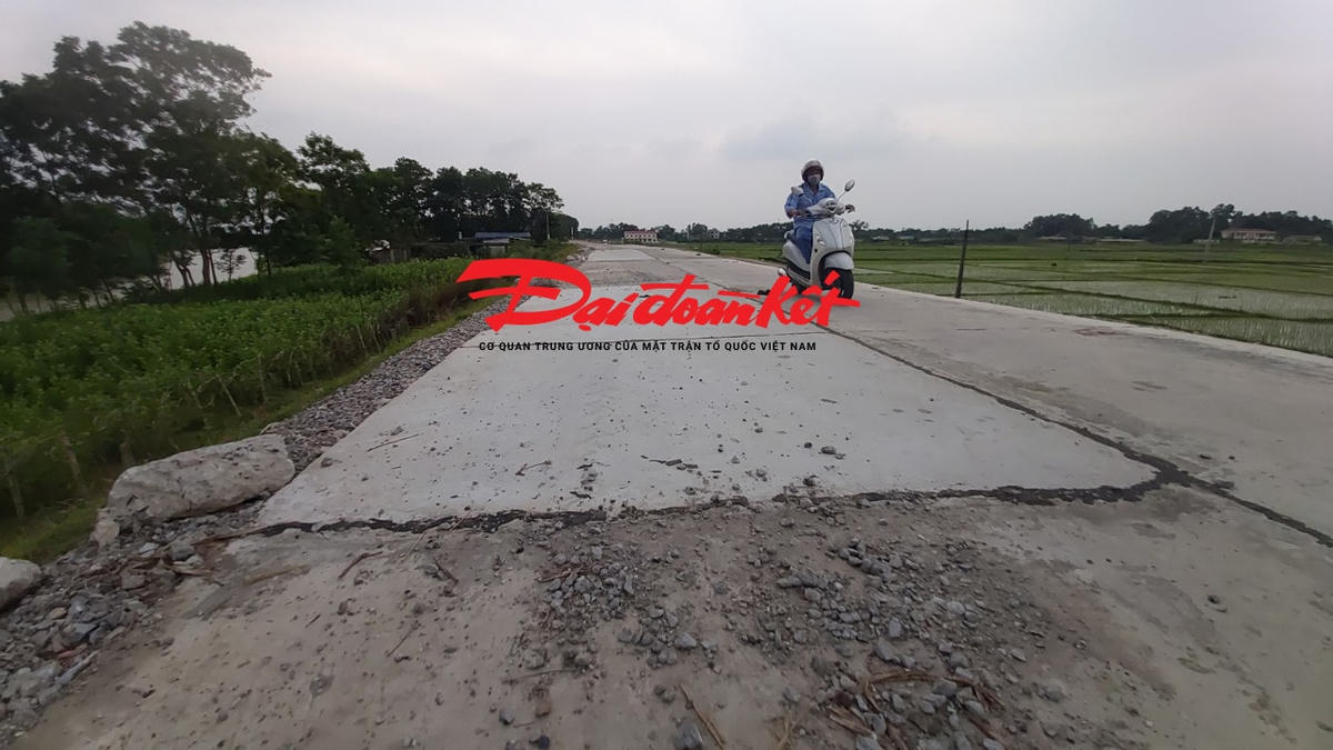 Dự án đê hơn 100 tỷ sau khi được bàn giao, đưa vào sử dụng.