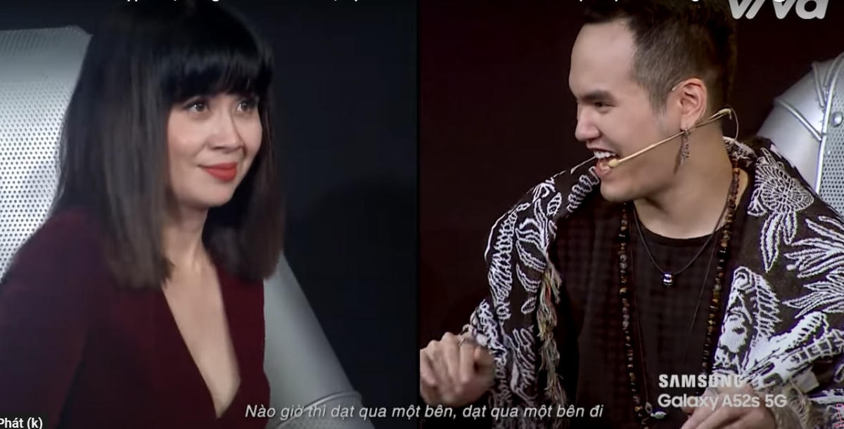 Giám khảo Lưu Thiên Hương và Master Khắc Hưng "phiêu" cùng "Dancing Queen".