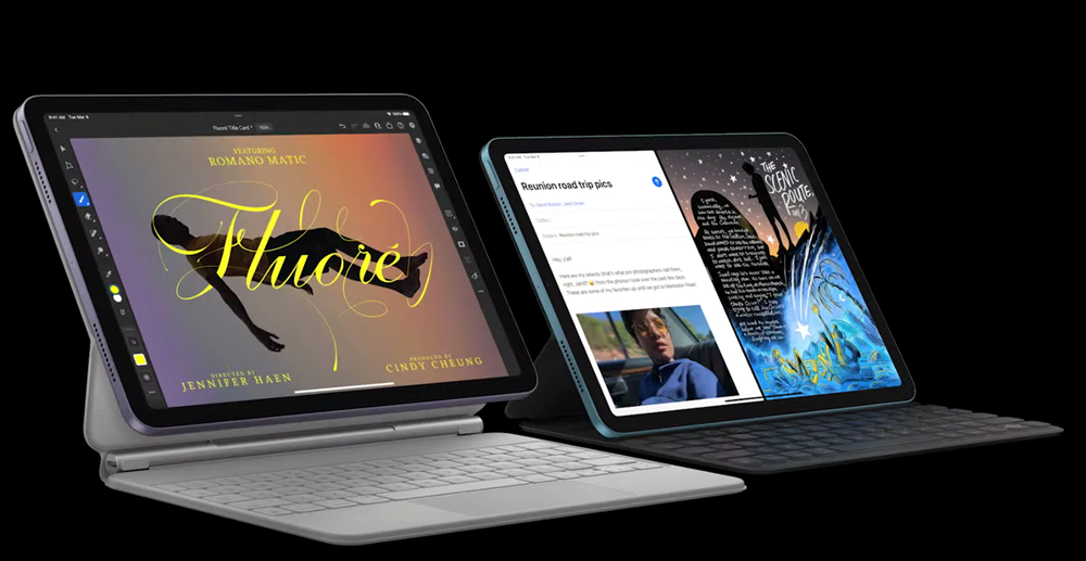 iPad Air 5 được trang bị chip M1. (Ảnh: Apple).