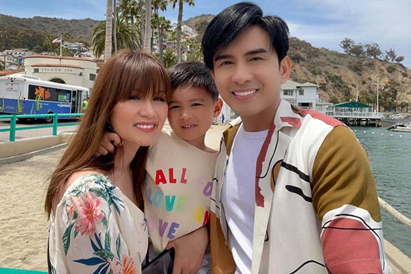 Đan Trường và vợ cũ vẫn giữ quan hệ bạn bè, cùng nhau chăm sóc con.