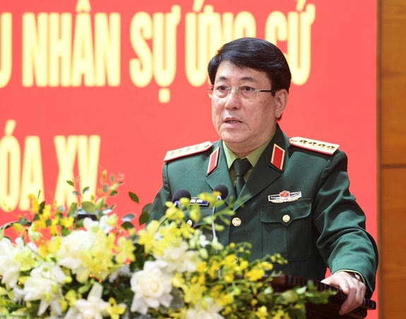 Đại tướng Lương Cường. Ảnh: QĐND.