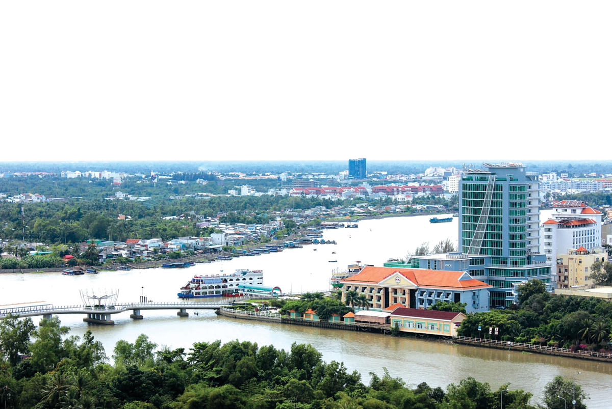 Vẻ đẹp thành phố miền sông nước.