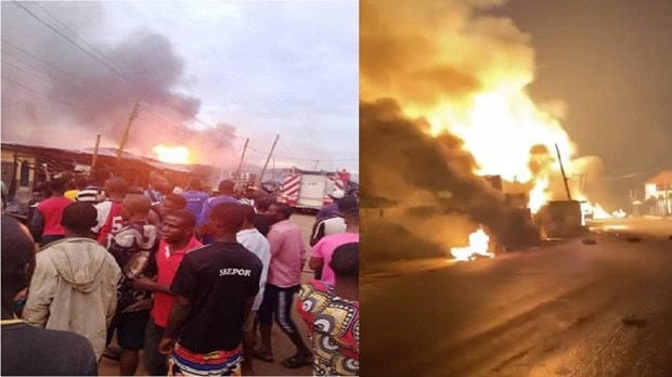 Nigeria: 5 người thiệt mạng trong vụ nổ xe chở khí đốt