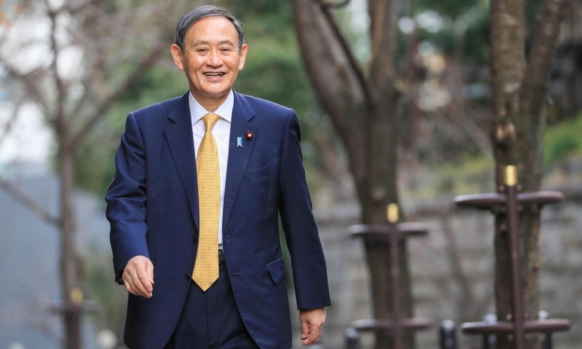 Tân Thủ tướng Nhật Bản Suga Yoshihide. Ảnh: Reuters.