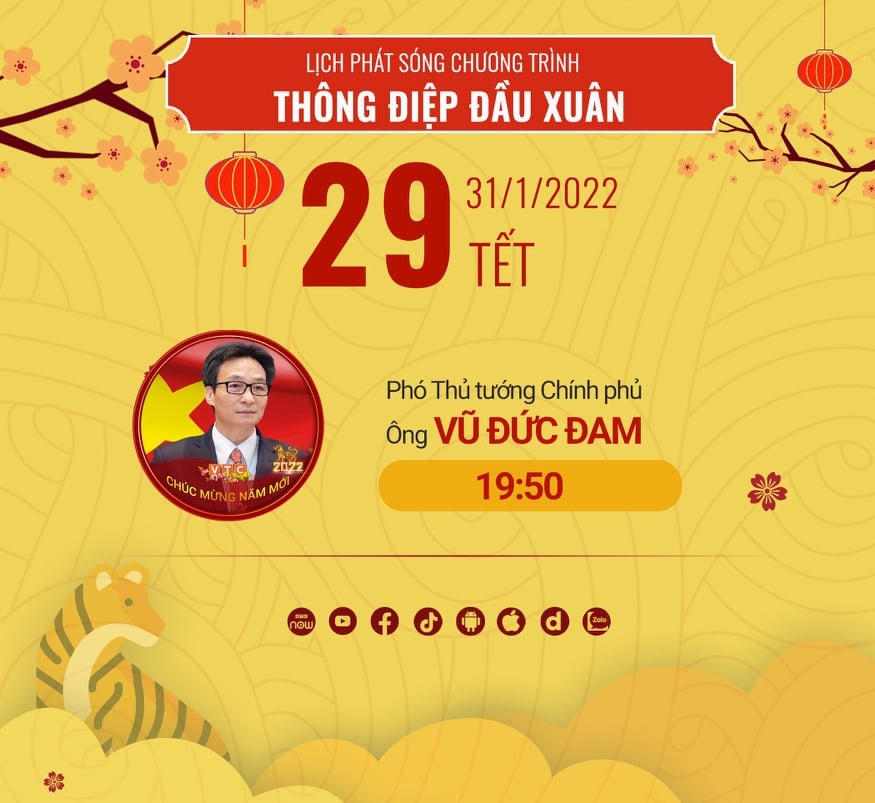 Phó Thủ tướng và loạt tư lệnh ngành 'xông sóng' truyền hình đầu năm