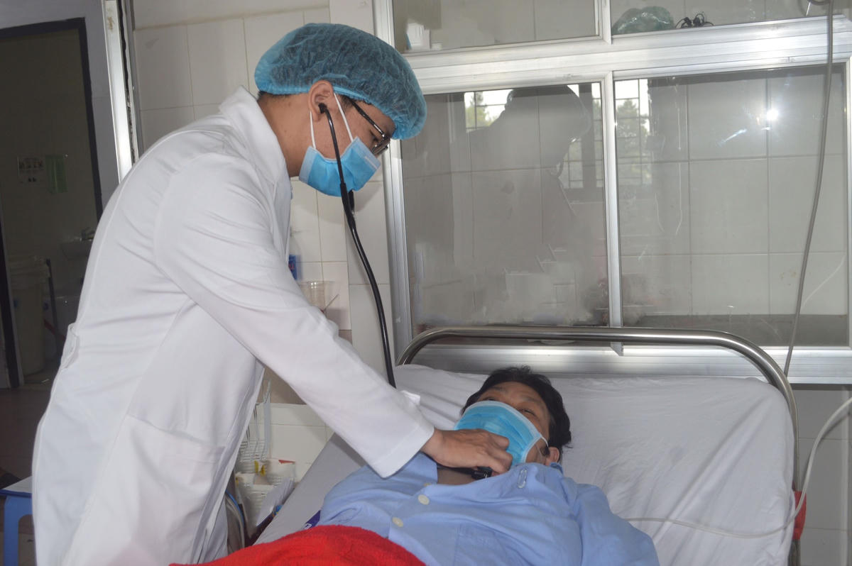 Bệnh nhân T. đã dần hồi phục sức khoẻ. 