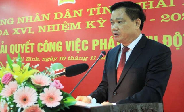 Ông Nguyễn Khắc Thận, Chủ tịch UBND tỉnh Thái Bình. Ảnh: Dân trí.