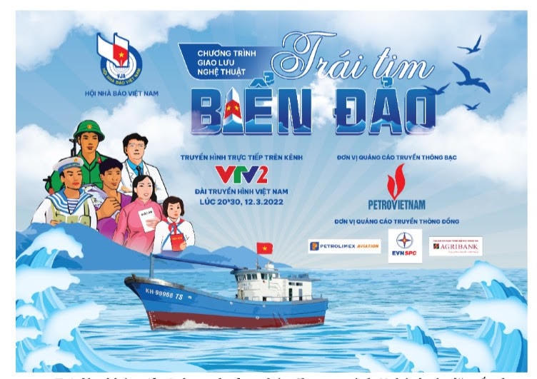 Khơi dậy sức mạnh dân tộc thông qua chương trình giao lưu nghệ thuật 'Trái tim biển đảo'