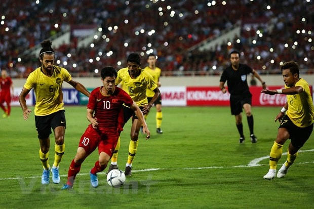 Đội tuyển Malaysia bỏ thi đấu vòng loại World Cup 2022 khiến tuyển Việt Nam chịu thiệt. (Ảnh: Hiển Nguyễn/Vietnam+).