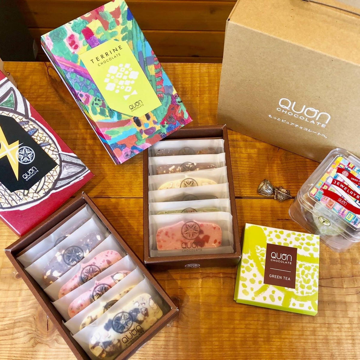 Chocolate của nhà máy sản xuất Quon. Ảnh: Japan Times.