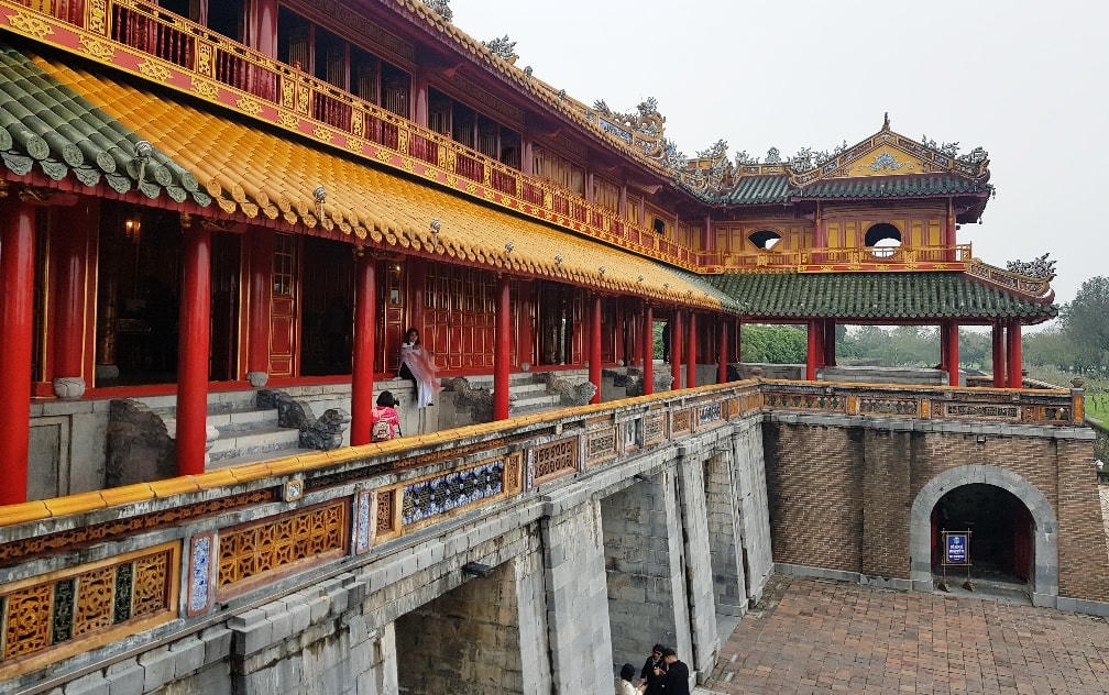 Tái hiện nghi lễ cung đình ở Ngọ Môn (Huế)