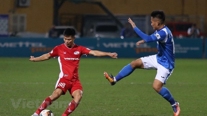 Viettel xứng đáng vô địch V-League 2020. (Ảnh: Hiển Nguyễn/Vietnam+).