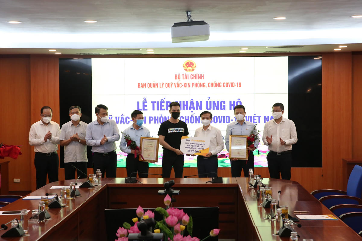 Dự án Cộng đồng Thế hệ S (S-Generation) trao tặng 20 tỷ đồng.