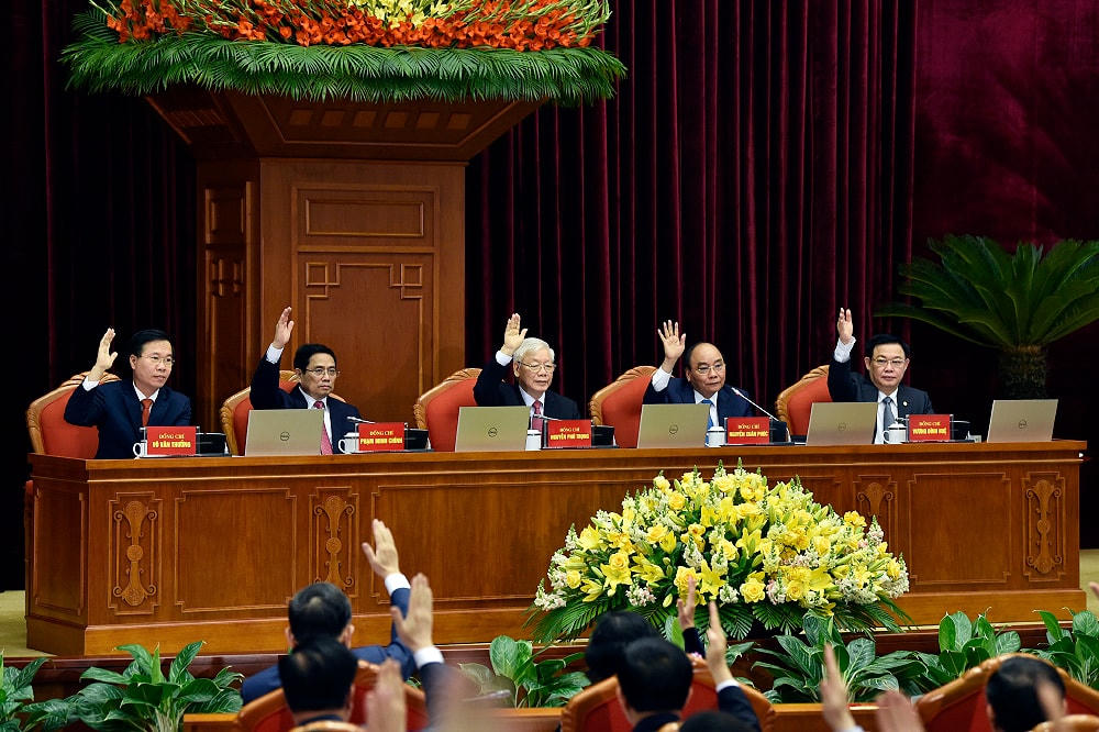Trung ương biểu quyết thông qua chương trình Hội nghị Trung ương 2, khóa XIII.  