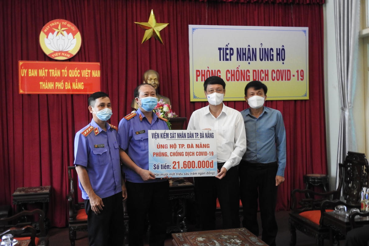 Mặt trận Đà Nẵng tiếp nhận gần 23 tỷ đồng ủng hộ phòng, chống Covid-19