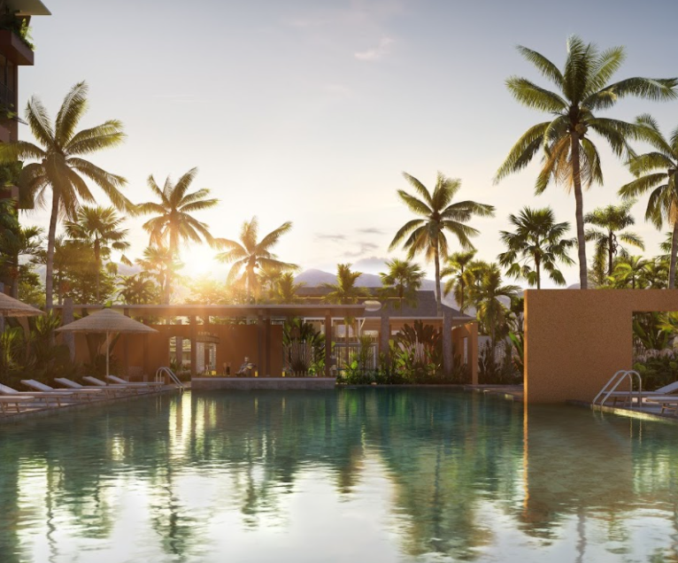 Apec Mandala Sky Villas Kim Bôi sở hữu mạch khoáng nóng tốt cho sức khỏe.