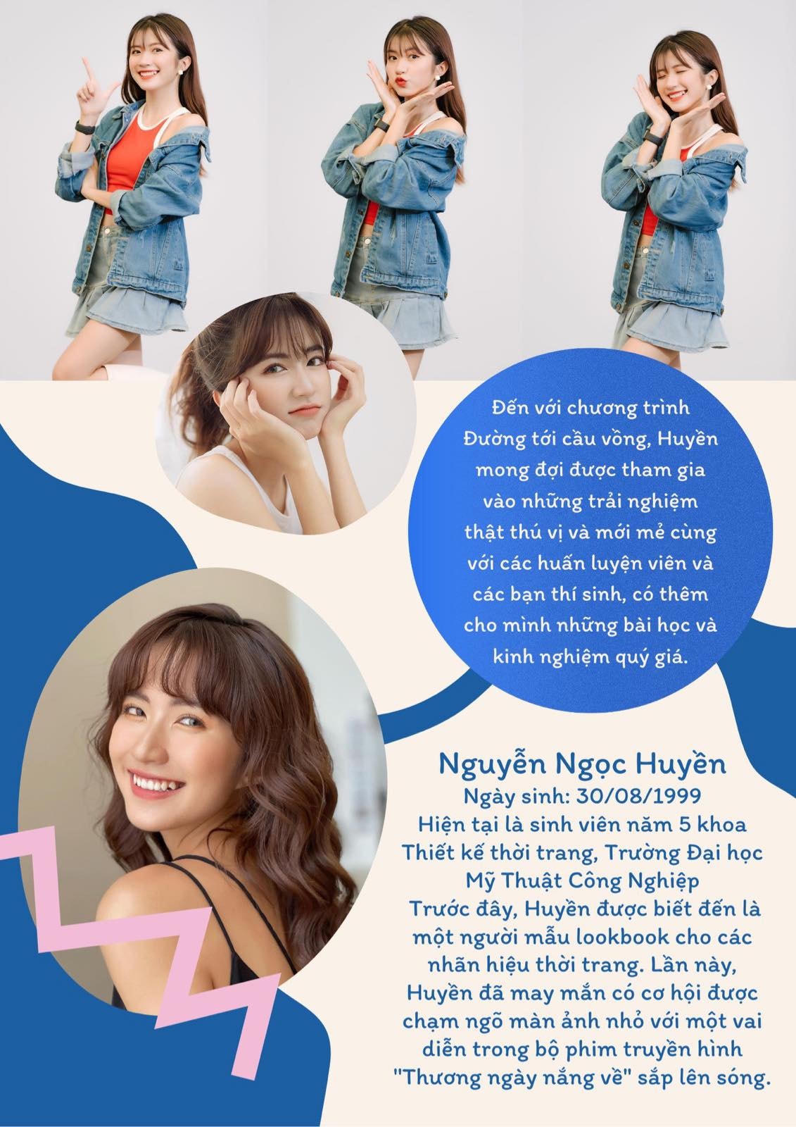 Thí sinh Ngọc Huyền.