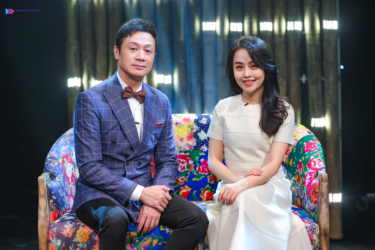 MC Anh Tuấn và Minh Hằng.