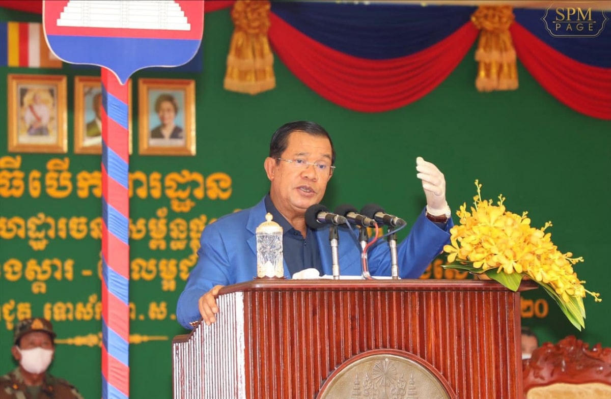  Thủ tướng Campuchia Samdech Techo Hun Sen (Ảnh Facebook nhân vật).