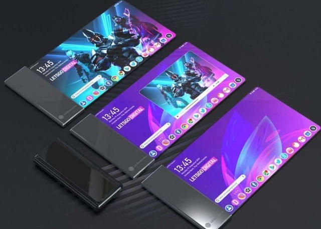 Mẫu điện thoại với màn hình cuộn của LG thu hút sự chú ý tại CES 2021.
