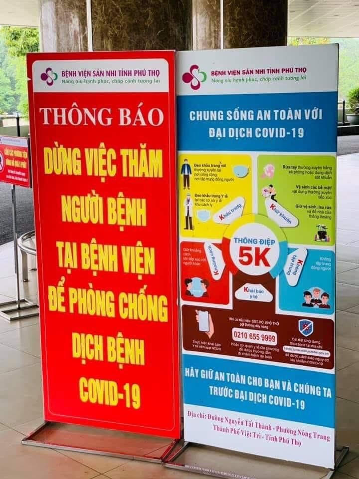 Bệnh viện Sản Nhi tỉnh Phú Thọ.