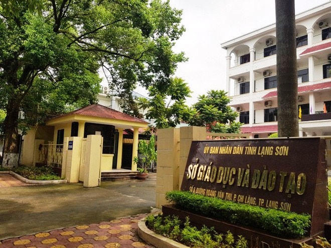 Trụ sở Sở Giáo dục và Đào tạo tỉnh Lạng Sơn.