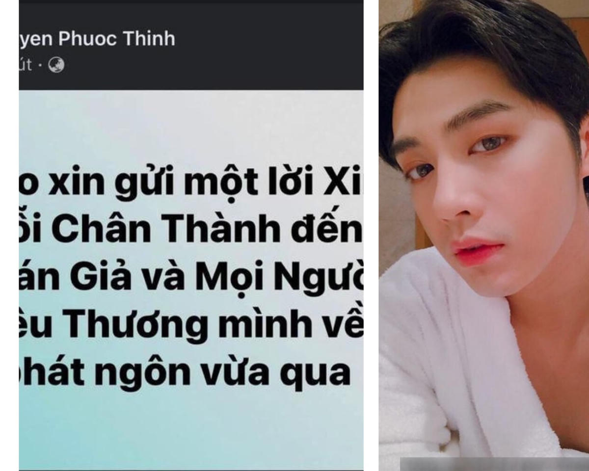 Noo Phước Thịnh lên tiếng xin lỗi khán giả sau dòng trạng thái có nội dung phản cảm. 