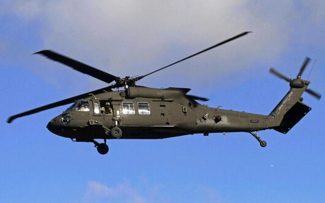 Trực thăng UH-60 Black Hawk. Ảnh: EPA.