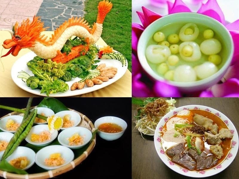 Một số món ăn đặc trưng xứ Huế