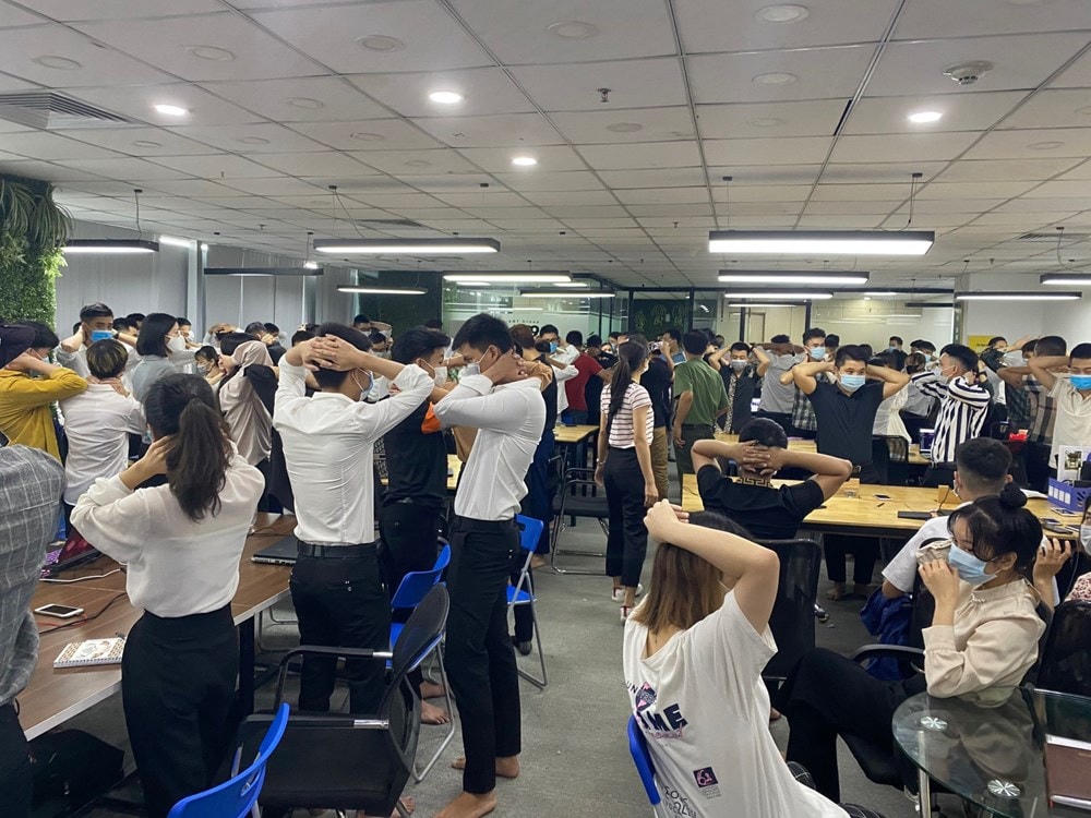 Sàn giao dịch tiền ảo tại tầng 7, tòa nhà CTM Complex – Hà Nội