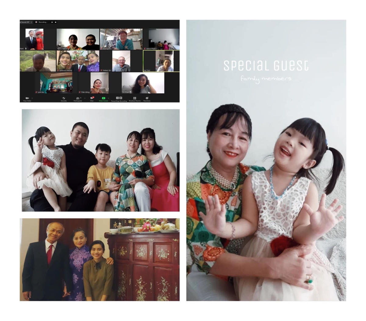 Mọi người tham gia đều chuẩn bị trang phục rất trang trọng. Ảnh: NVCC.