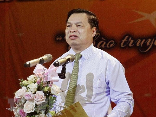 Phó Trưởng ban Tuyên giáo Trung ương Lê Mạnh Hùng.