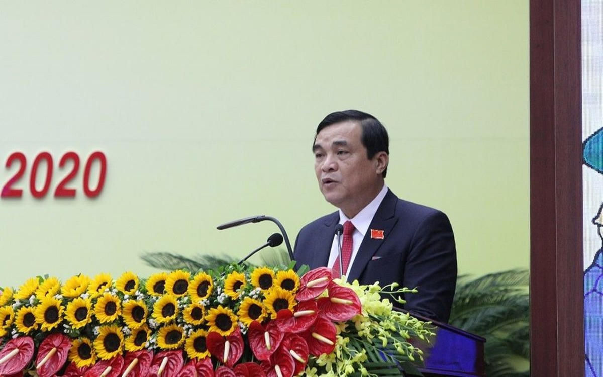 Ông Phan Việt Cường, Bí thư Tỉnh ủy Quảng Nam nhiệm kỳ XXII (2020-2025).