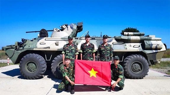 Army Games là cơ hội cọ sát quốc tế rất tốt cho cán bộ, sĩ quan, chiến sĩ Quân đội nhân dân Việt Nam. Trong ảnh: Đội thi Việt Nam sẽ tham gia tranh tài ở nội dung "Bầu trời quang đãng". Ảnh: qdnd.vn.