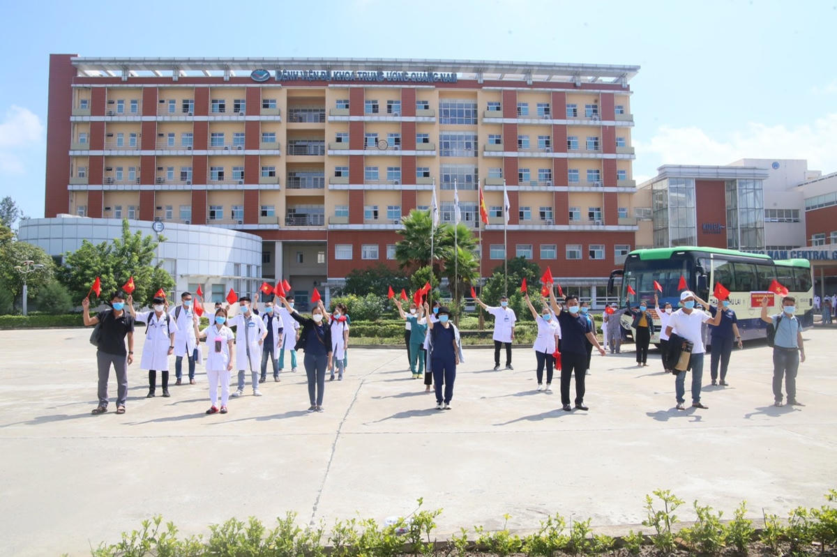 Đoàn y, bác sĩ Quảng Nam khẳng định quyết tâm.