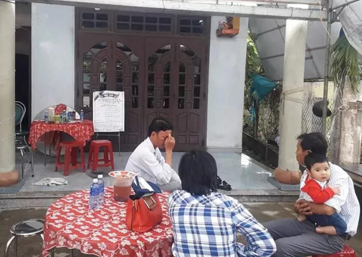 Gia đình đang lo hậu sự cho em H. (Ảnh Facebook).