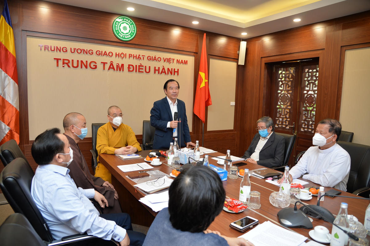Phó Chủ tịch Ngô Sách Thực phát biểu tại Hội nghị.