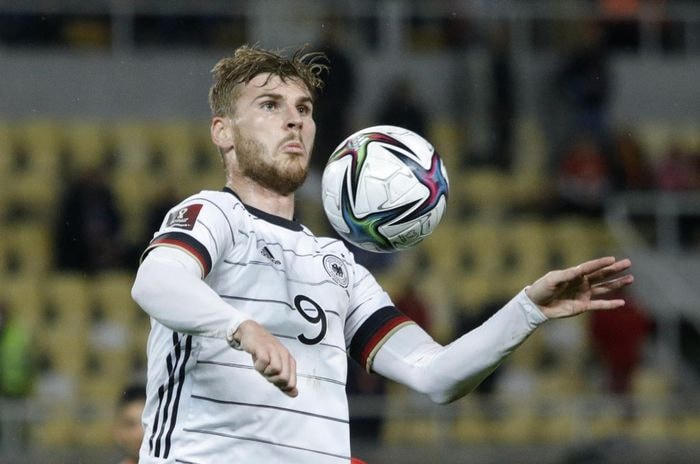 Timo Werner thi đấu thăng hoa trong màu áo tuyển quốc gia.