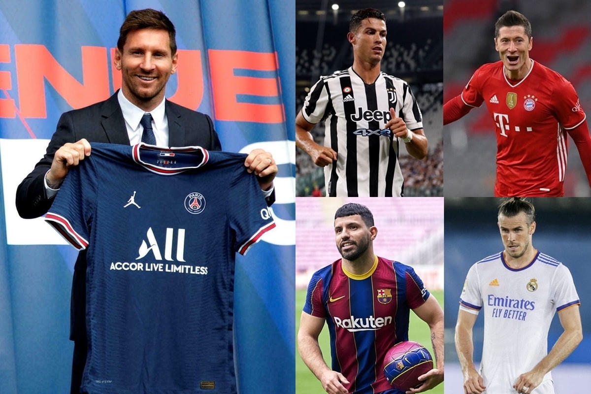 Top 10 "lão tướng" đắt giá nhất thế giới theo định giá của Transfermarkt gồm: