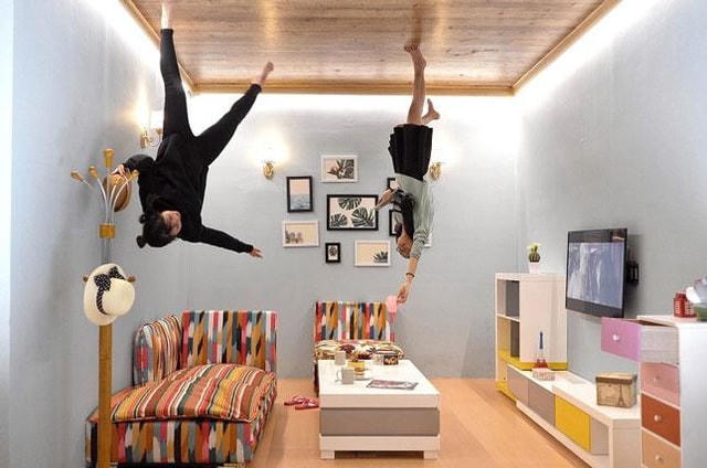 Lạ lùng những căn nhà lộn ngược ở Việt Nam, độc nhất là nội thất bên trong