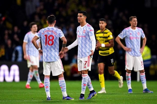 Ronaldo và đồng đội thua thảm trước Watford. (Nguồn: AP).