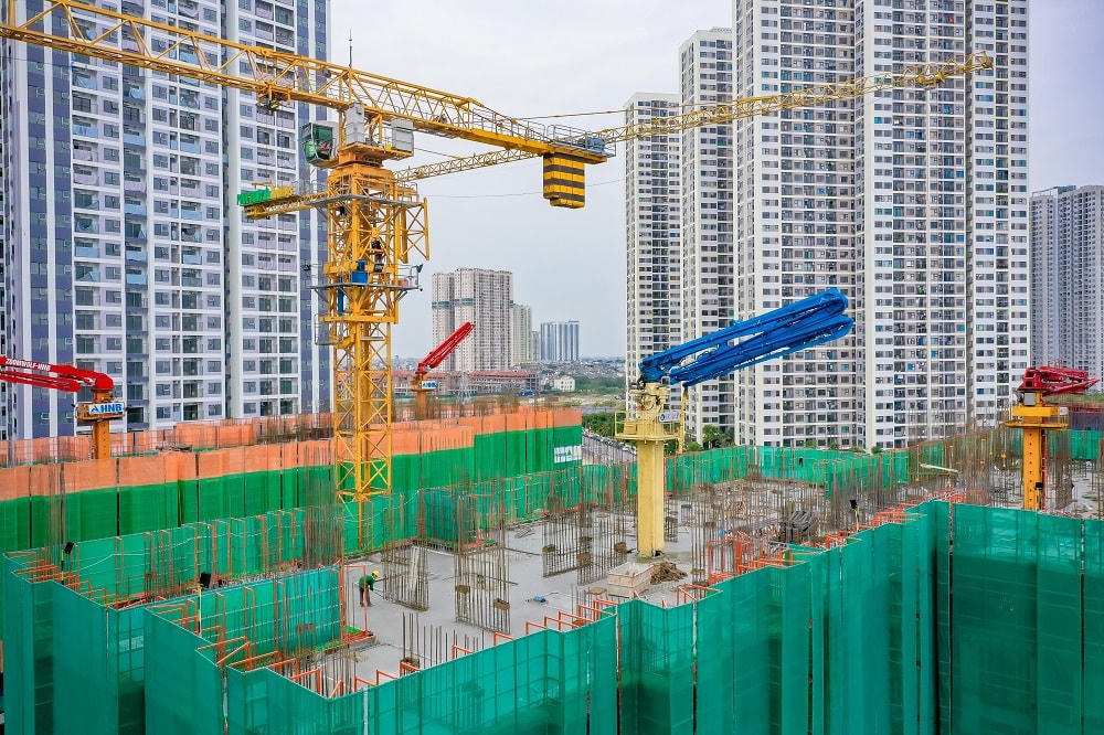 Imperia Smart City thi công tích cực phân khu mới The Mirae Park
