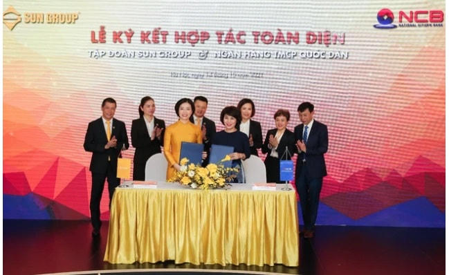 Sun Group và NCB ký kết thỏa thuận hợp tác toàn diện.