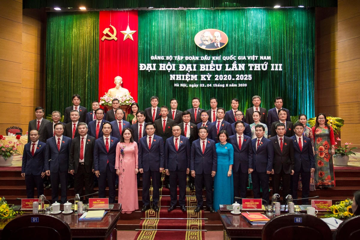 Ban Chấp hành Đảng bộ Tập đoàn khóa III, nhiệm kỳ 2020 – 2025.